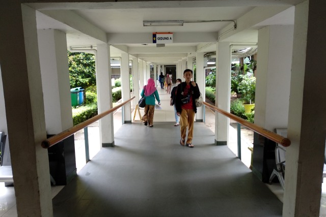 Suasana RSCM usai banjir. Foto: Jamal Ramadhan/kumparan