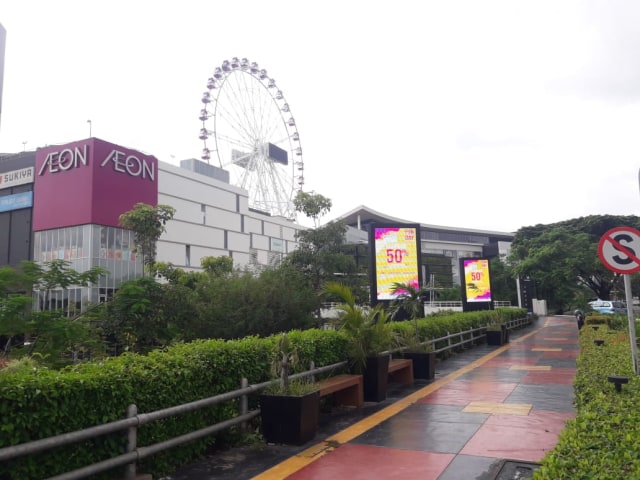 Kondisi di Aeon Cakung. Foto: Dok. Modernland Realty
