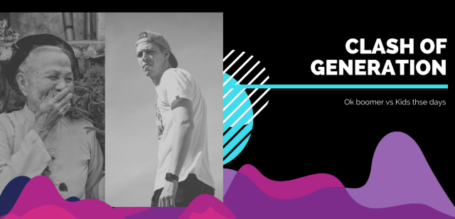 Ilustrasi perseteruan antar generasi.