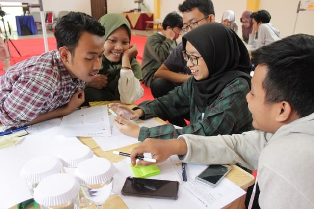 Mahasiswa Ilmu Komputer IPB University Belajar Design Thinking