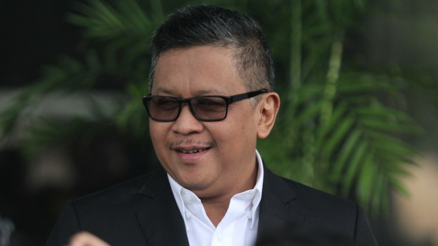 Sekjen PDIP, Hasto Kristiyanto, diperiksa sebagai saksi di Gedung KPK, Jakarta, Rabu (26/2/2020). Foto: Nugroho Sejati/kumparan
