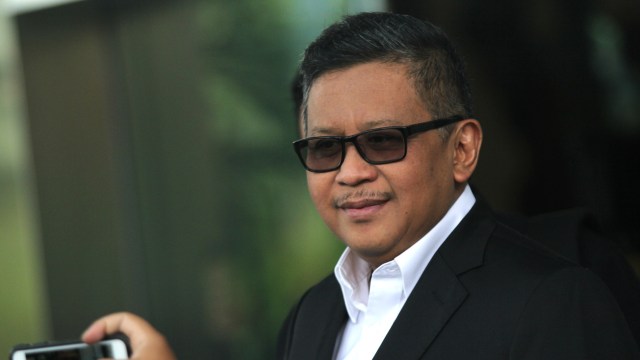 Sekjen PDIP, Hasto Kristiyanto, diperiksa sebagai saksi di Gedung KPK, Jakarta, Rabu (26/2/2020). Foto: Nugroho Sejati/kumparan