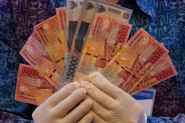 Konferensi pers pemusnahan uang palsu yang diselenggarakan BI dan Polri di Gedung Sjafruddin Prawiranegara Bank Indonesia, Jakarta, Rabu (26/2/2020). Foto: Jamal Ramadhan/kumparan