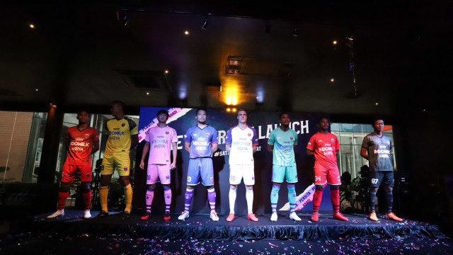 Launching Tim Persita Tangerang untuk ajang Liga 1 2020.
 Foto: Dok. Media Persita