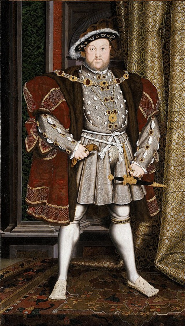 Potret Henry VIII. Dok: Wikimedia