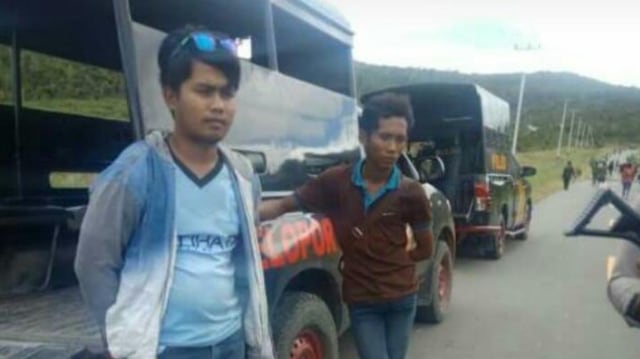 Yus Yunus (kiri), sebelum tewas dianiaya sejumlah warga. Foto: Dok. Istimewa