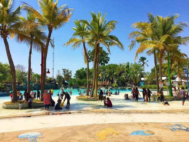 Ciputra Waterpark Surabaya. Foto: Instagram @ciputrawaterparksurabaya