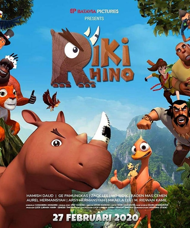 Poster Film Riki Rhino. Dok: IMDb