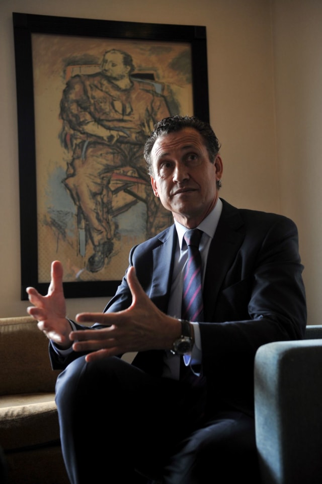 Eks GM Real Madrid, Jorge Valdano. Foto: GUILLERMO LEGARIA / AFP