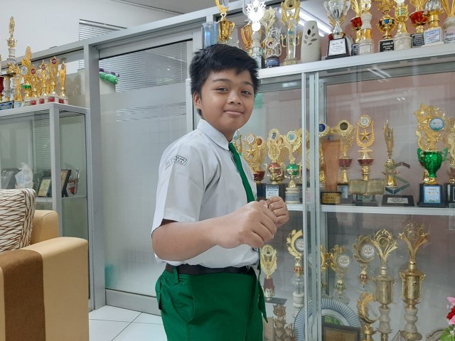 M. Arya Ramadhan. Foto : Amanah Nur Asiah/Basra