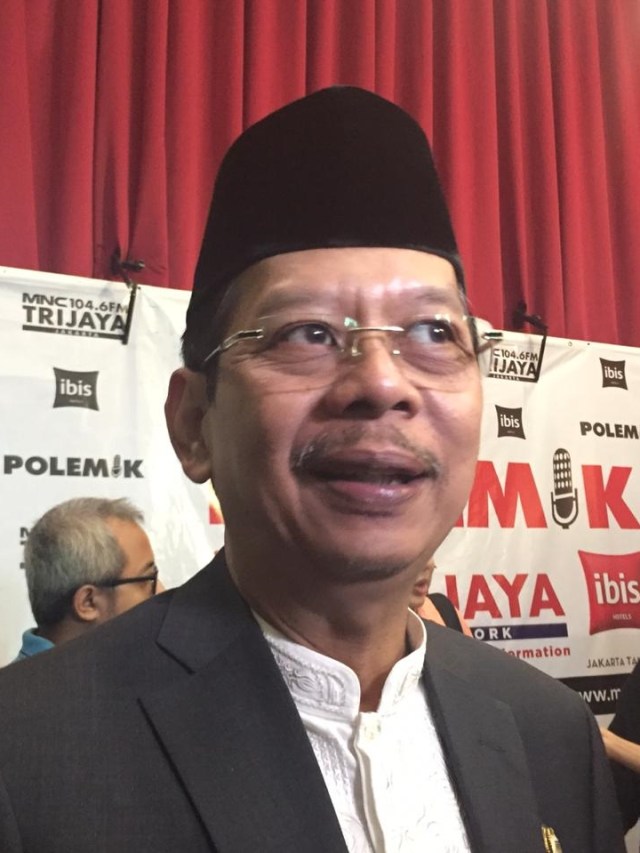 Ketua Umum Asosiasi Muslim Penyelenggara Haji dan Umrah, Joko Asmoro. Foto: Lutfan Darmawan/kumparan