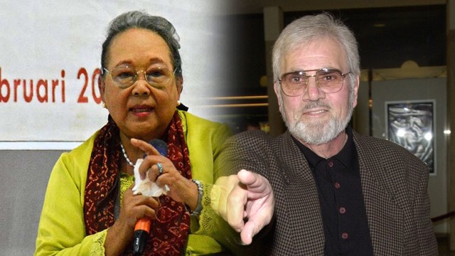 NH Dini dan Alex Rocco. Foto: Antara/R. Rekotomo dan Chris Weeks/Liaison via Getty Images