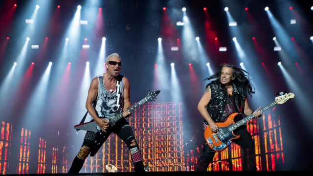 Band Scorpions. Foto : AFP