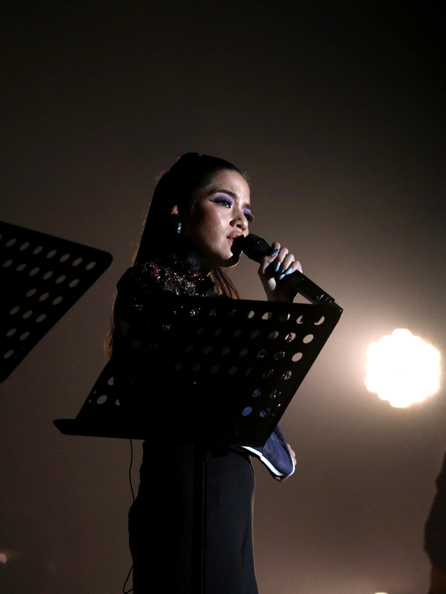 Penampilan Cantika Abigail di BNI Java Jazz Festival 2020. Foto: Nugroho Sejati/kumparan