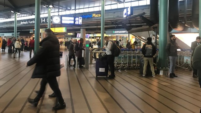 Suasana Bandara Schipol, Amsterdam. Foto: Ananda Teresia/kumparan
