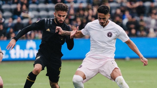 Inter Miami menjalani laga debut MLS kontra LAFC. Foto: Twitter/Inter Miami FC