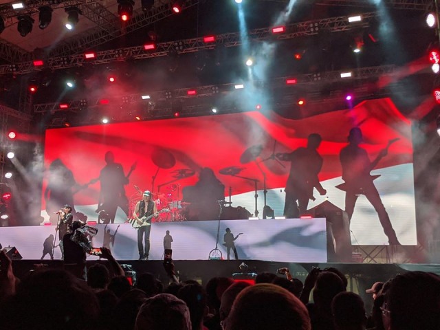 Scorpions saat manggung di JogjaRockarta 1 Maret 2020. Foto : Hendratmi