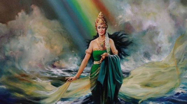 Ratu laut kidul Nyi Blorong, Dok : pinterest