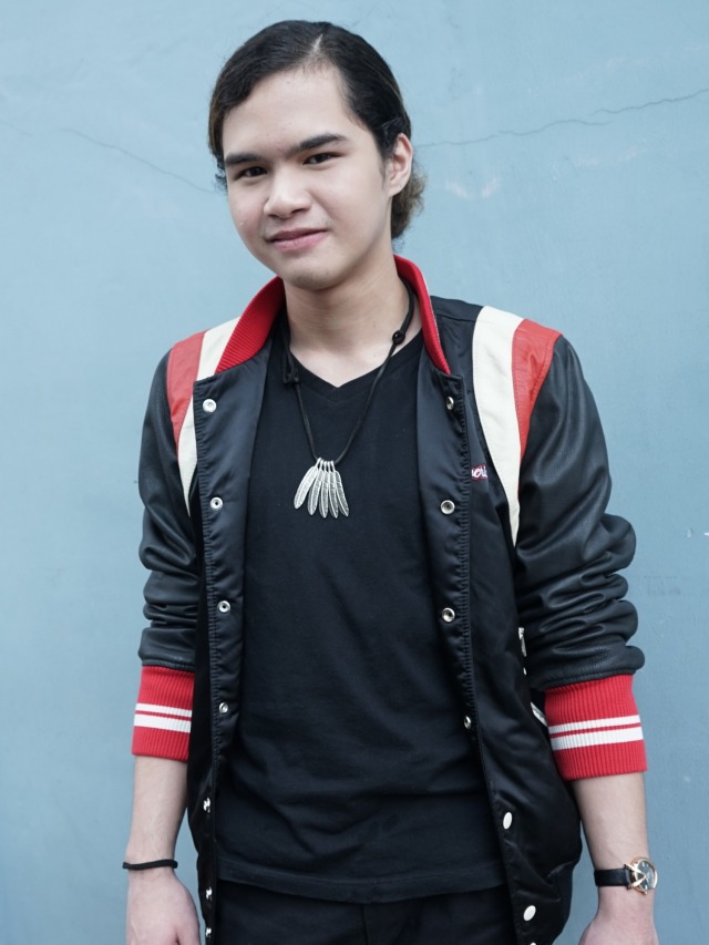 Musisi Dul Jaelani saat ditemui dikawasan Tendean, Jakarta, Senin, (2/3). Foto: Ronny