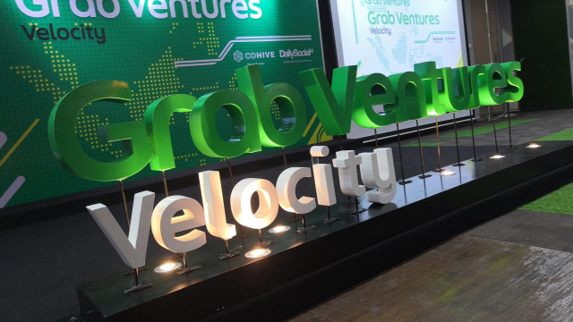 Logo Grab Ventures Velocity. Foto: Bianda Ludwianto/kumparan