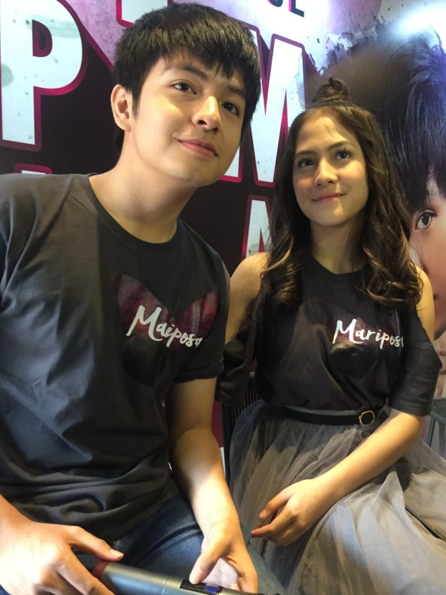 Angga Yunanda dan Adhisty Zara di konferensi pers Tik Tok Film Mariposa Challage Berhadiah Rp 1 Milyar, Selasa (3/3). Foto: Sarah Yulianti Purnama/kumparan