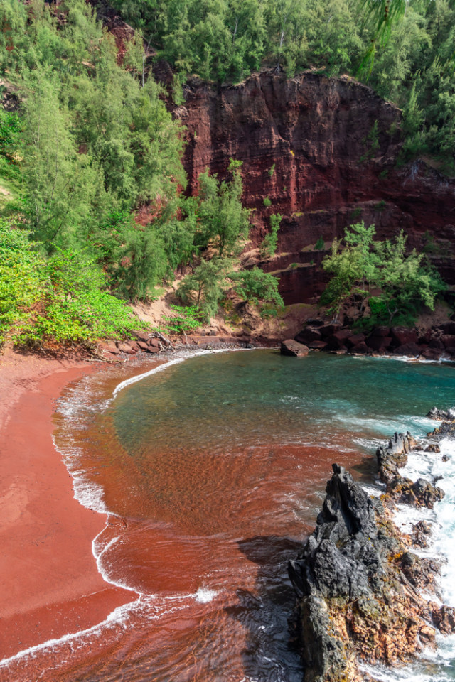 Ilustrasi Pantai Kauhalulu, Hawaii Foto: Shutter Stock 