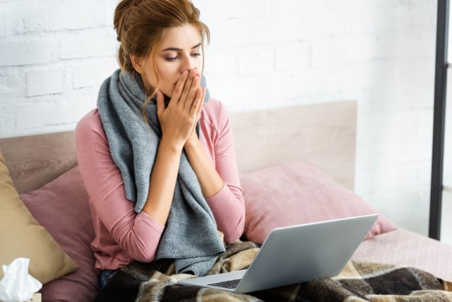 Ilustrasi sakit flu. Foto: Shutterstock