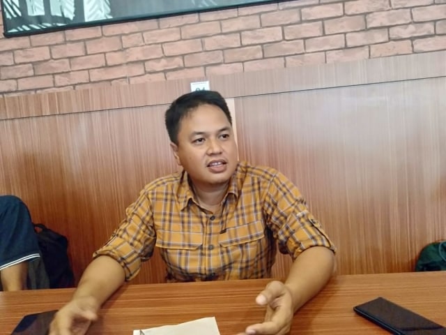 Rusmin Abdul Gani, tokoh muda Golkar Sultra yang siap bertarung di pemilihan ketua DPD I Golkar. Foto: Abdillah/kendarinesia.