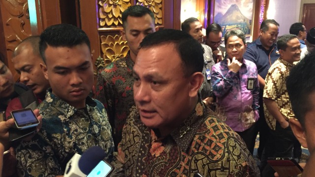 Ketua KPK Firli Bahuri usaipembukaan Koordinasi Teknis Perencanaan Pembangunan (Kortekbang) Reginal I/2020, Rabu (4/3). Foto: Yuana Fatwalloh/kumparan