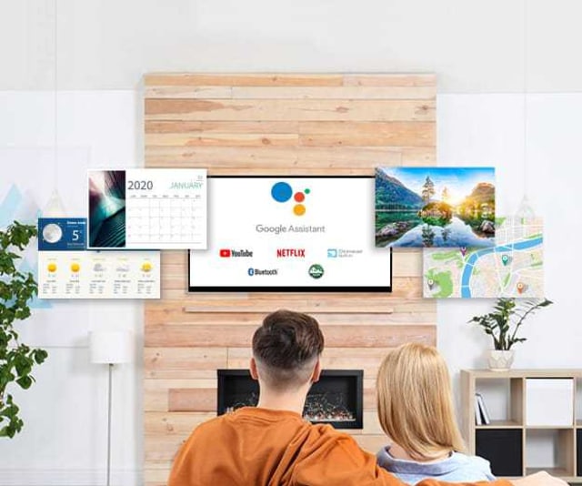com-Ilustrasi menggunakan smart tv. Foto: Shutterstock