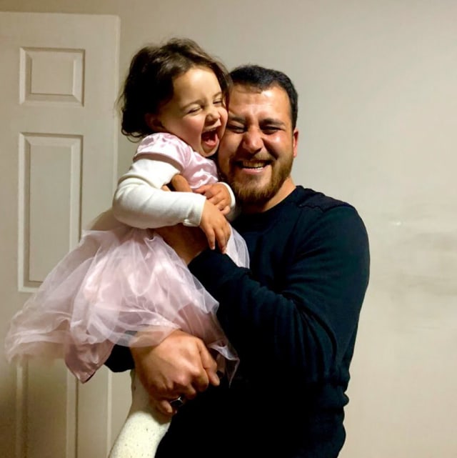 Salwa dan Abdullah Mohammed. Dok. Twitter Bethan McKernan