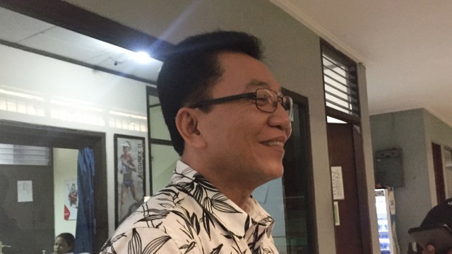 Sekjen PBSI, Achmad Budiharto, saat ditemui sejumlah wartawan. Foto: Angga Septiawan Putra/kumparan