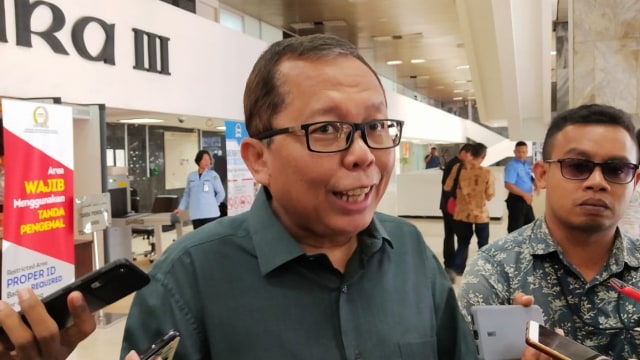 Wakil Ketua MPR Arsul Sani di Gedung DPR, Senayan. Foto: Paulina Herasmarindar/kumparan