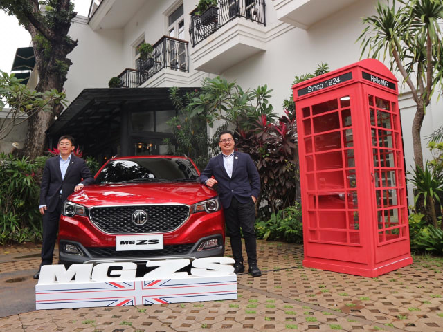 MG ZS yang akan dipasarkan di Indonesia. Foto: Ghulam Muhammad Nayazri