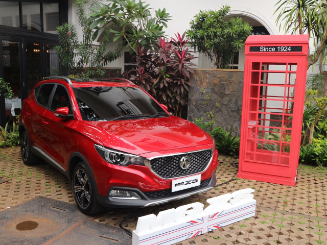 MG ZS yang akan dipasarkan di Indonesia. Foto: Ghulam Muhammad Nayazri