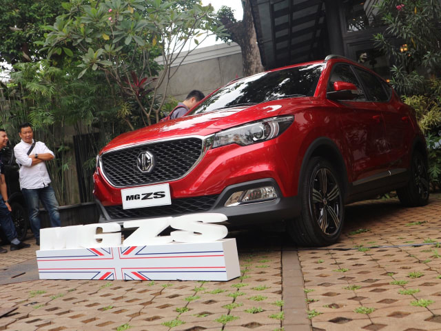 MG ZS yang akan dipasarkan di Indonesia. Foto: Ghulam Muhammad Nayazri