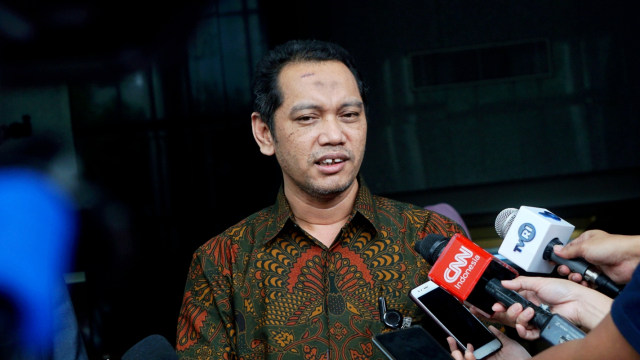 Komisioner KPK Nurul Ghufron memberikan keterangan pers di Gedung Merah Putih KPK, Jakarta, Kamis (5/3). Foto: Fanny Kusumawardhani/kumparan