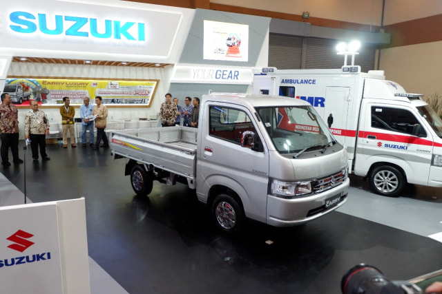 Suzuki Carry pikap tipe Luxury Foto: Aditya Pratama Niagara/kumparan