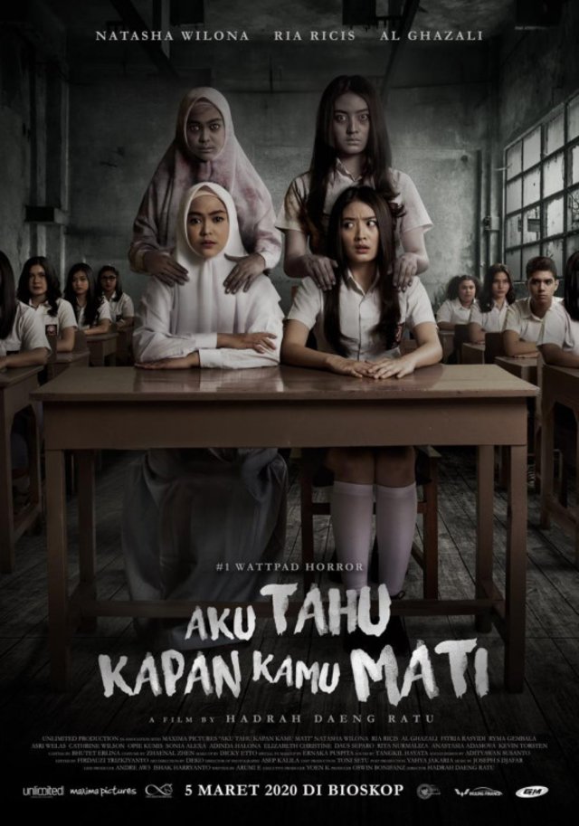 Poster film Aku Tahu Kapan Kamu Mati. Dok: IMDb