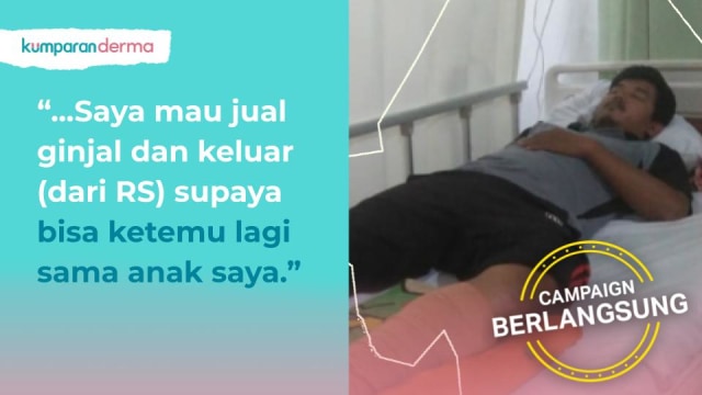 Nasib Rico, Ojol Palembang yang Tawarkan Ginjal Demi Bayar RS