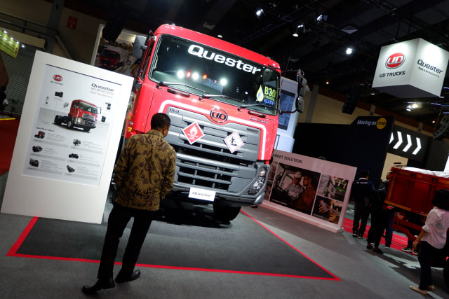 UD Trucks Quester Foto: Aditya Pratama Niagara/kumparan