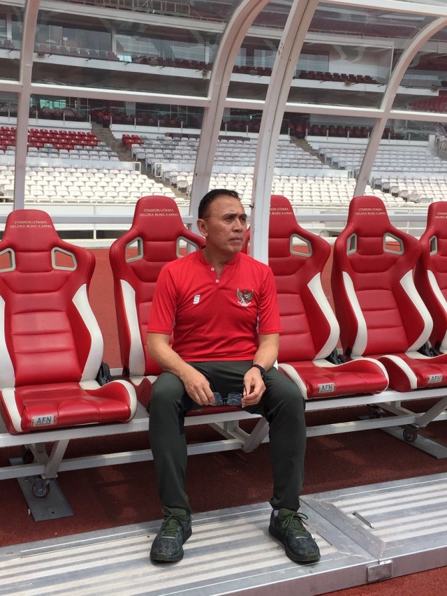 Ketua Umum PSSI Mochammad Iriawan meninjau kesiapan venue Piala Dunia U-20 2021 di Stadion Utama Gelora Bung Karno, Jakarta, Jumat (6/3). Foto: Ferry Tri Adi/Kumparan