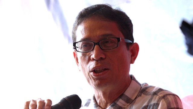 Cawagub DKI Jakarta dari PKS, Nurmansjah Lubis, di acara Ngobrol Bareng Cawagub DKI Jakarta di Conclave Wijaya, Jakarta Selatan, Jumat (6/3/2020). Foto: Nugroho Sejati/kumparan