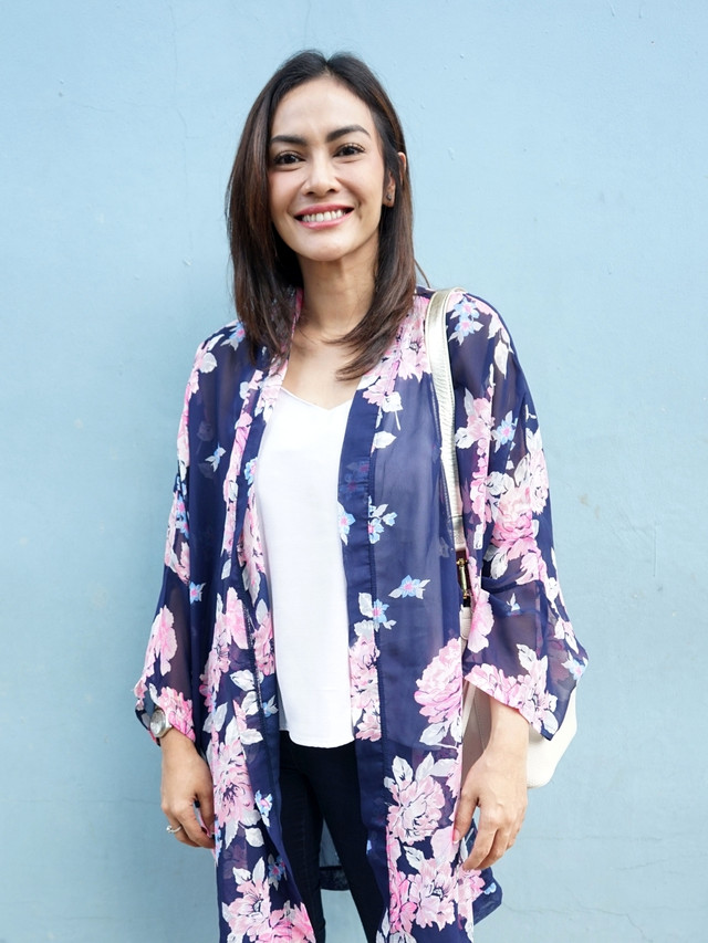 Artis Masayu Anastasia saat ditemui di kawasan Kapten Tendean, Jakarta Selatan, Jumat, (6/3/2020). Foto: Ronny