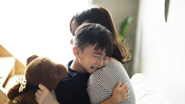 Ilustrasi anak cengeng. Foto: Thinkstock