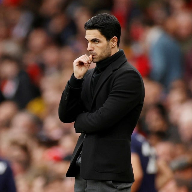 Mikel Arteta. Foto: Reuters/John Sibley