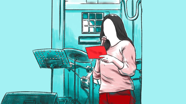 Visual story "Jejak Pertama Corona di Indonesia". Ilustrator: Maulana Saputra/kumparan