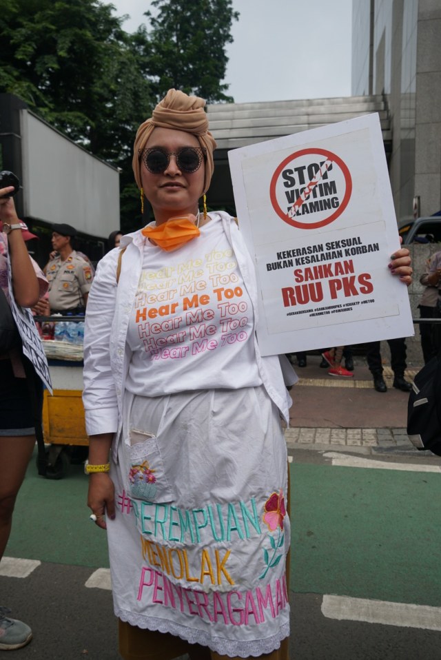 Women's March Jakarta 2020 Foto: Avissa Harness/kumparan