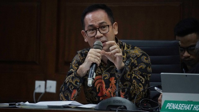 Tubagus Chaeri Wardana alias Wawan saat menjalani sidang pemeriksaan saksi di Pengadilan Tipikor. Foto: Irfan Adi Saputra/kumparan