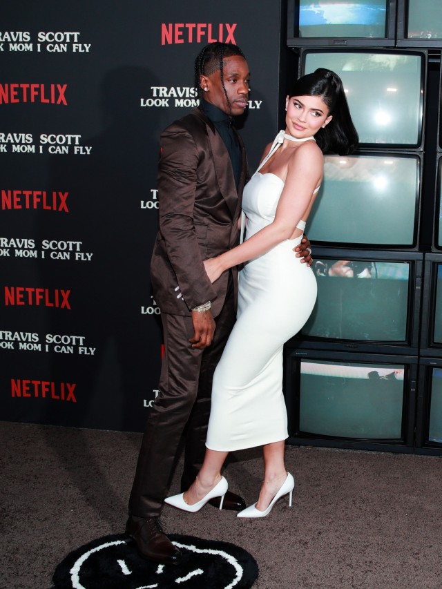 Travis Scott dan Kylie Jenner. Foto: Getty Images/ Rich Fury